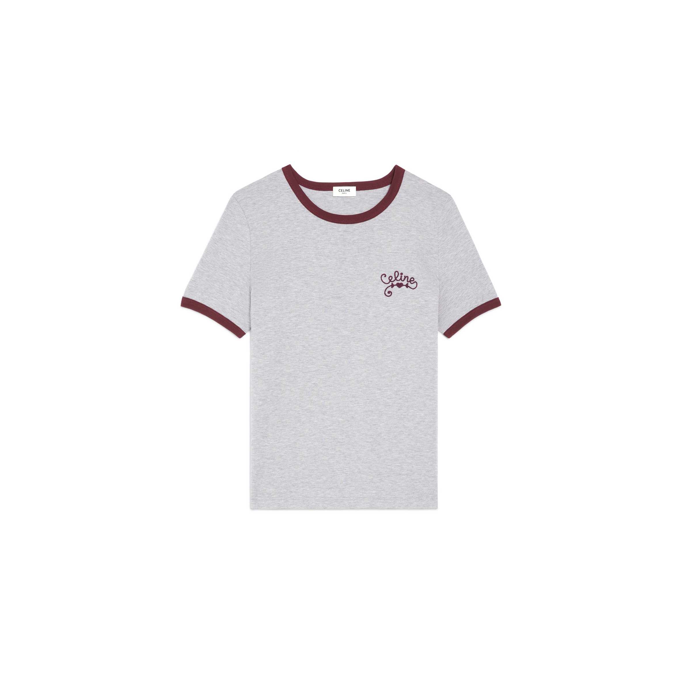 CELINE T-SHIRT IN COTTON JERSEY RX0CV507Z.GDL7 CELINE T-SHIRT IN COTTON JERSEY RX0CV507Z.GDL7